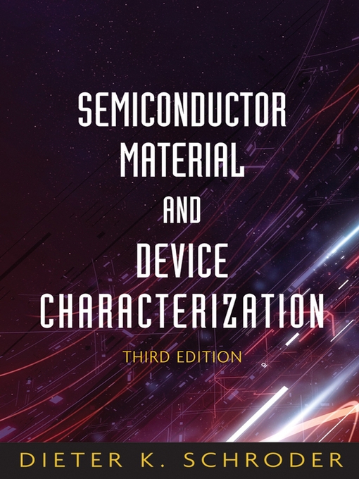 Semiconductor Material and Device Characterization Microsoft Library